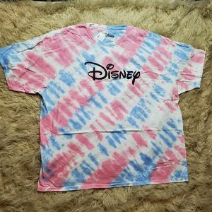 Disney Tie Dyed Oversized T Shirt